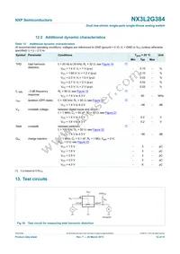 NX3L2G384GD Datasheet Page 12