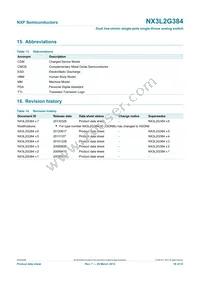 NX3L2G384GD Datasheet Page 18