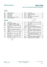 NX3L2T66GD Datasheet Page 20