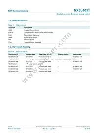 NX3L4051HR Datasheet Page 20