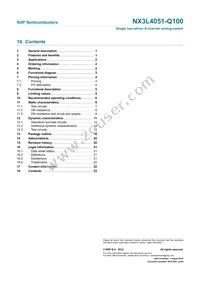 NX3L4051PW-Q100J Datasheet Page 23