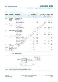 NX3L4053PW-Q100J Datasheet Page 6