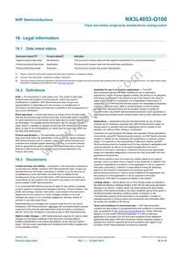 NX3L4053PW-Q100J Datasheet Page 20