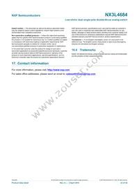 NX3L4684TK Datasheet Page 23