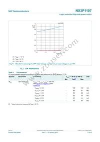 NX3P1107UKZ Datasheet Page 7