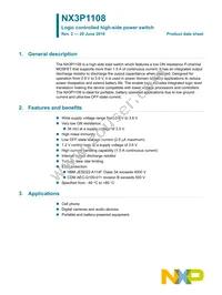 NX3P1108UKZ Datasheet Cover