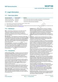 NX3P190UK Datasheet Page 12