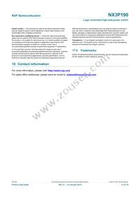 NX3P190UK Datasheet Page 13