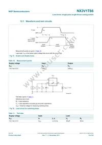 NX3V1T66GW Datasheet Page 10