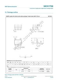 NX3V1T66GW Datasheet Page 15