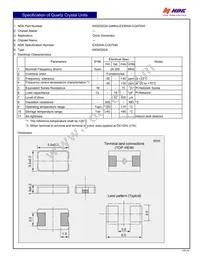 NX5032GA-24MHZ-EXS00A-CG07040 Datasheet Cover