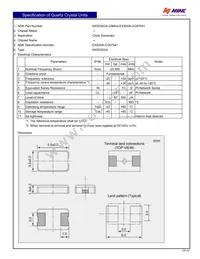 NX5032GA-25MHZ-EXS00A-CG07041 Datasheet Cover