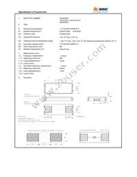 NX5032GA- 9.84375M-STD-CSU-1 Datasheet Cover