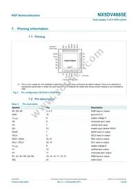 NX5DV4885EHF Datasheet Page 3
