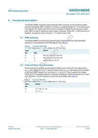 NX5DV4885EHF Datasheet Page 4