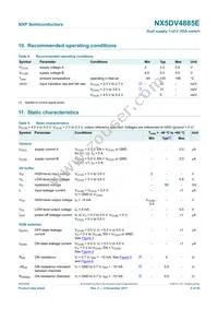 NX5DV4885EHF Datasheet Page 6
