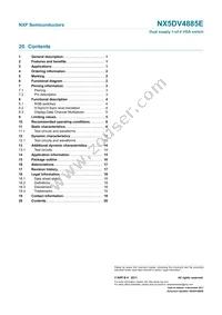 NX5DV4885EHF Datasheet Page 20