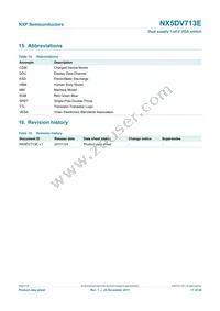 NX5DV713EHF Datasheet Page 17