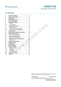 NX5DV713EHF Datasheet Page 20