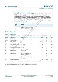 NX5DV713HF Datasheet Page 5