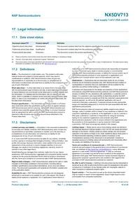 NX5DV713HF Datasheet Page 18