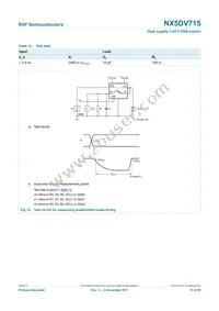 NX5DV715HF Datasheet Page 13