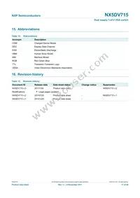 NX5DV715HF Datasheet Page 17