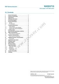 NX5DV715HF Datasheet Page 20