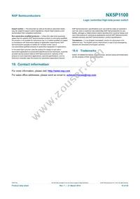 NX5P1100UKZ Datasheet Page 19