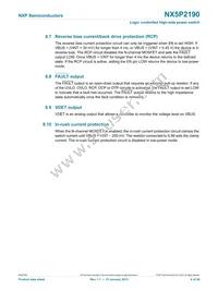 NX5P2190UKZ Datasheet Page 6
