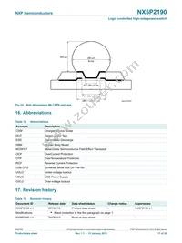 NX5P2190UKZ Datasheet Page 17