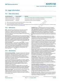 NX5P2190UKZ Datasheet Page 18