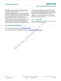 NX5P2190UKZ Datasheet Page 19