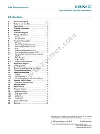 NX5P2190UKZ Datasheet Page 20