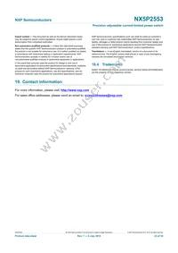 NX5P2553GUZ Datasheet Page 23