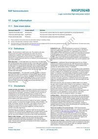 NX5P2924BUKZ Datasheet Page 16