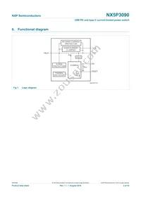 NX5P3090UKZ Datasheet Page 3