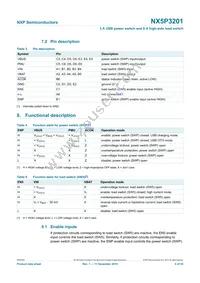 NX5P3201CUKZ Datasheet Page 4