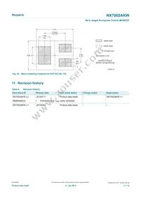 NX7002AKW Datasheet Page 11