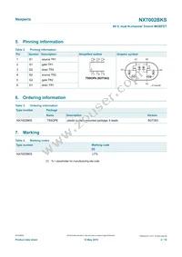 NX7002BKSX Datasheet Page 2