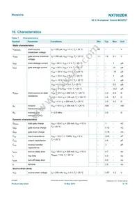 NX7002BKVL Datasheet Page 6