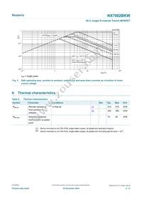 NX7002BKWX Datasheet Page 4
