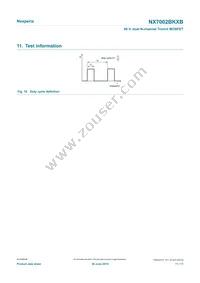 NX7002BKXBZ Datasheet Page 11