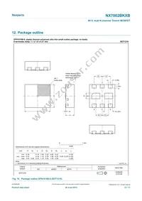 NX7002BKXBZ Datasheet Page 12