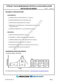 NX7021E0150.000000 Datasheet Page 5