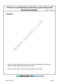 NX7021E0150.000000 Datasheet Page 7