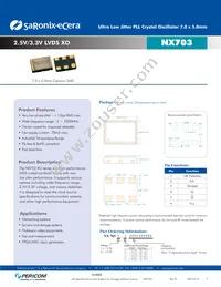 NX7032E0218.750000 Datasheet Cover