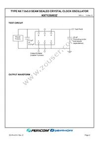 NX7125003Z Datasheet Page 4