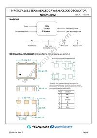 NX72F5506Z Datasheet Page 6