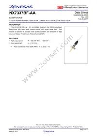 NX7337BF-AA-AZ Datasheet Cover